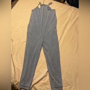 Sincerely Jules Soft Blue Jumpsuit with pockets Size Small